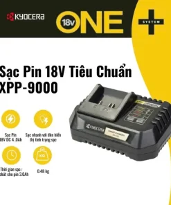 Sạc Pin 18V Tiêu Chuẩn Kyocera - XPP-9000
