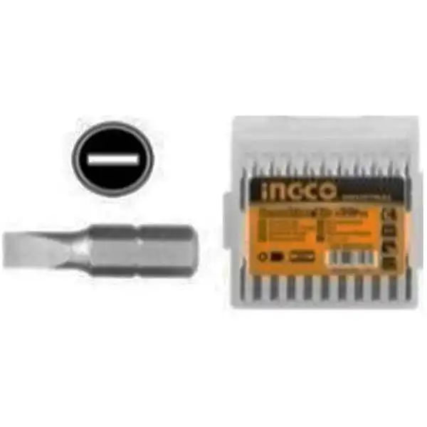 SL4x25mm Bộ mũi vít dẹp 25 mũi INGCO SDB11SL213