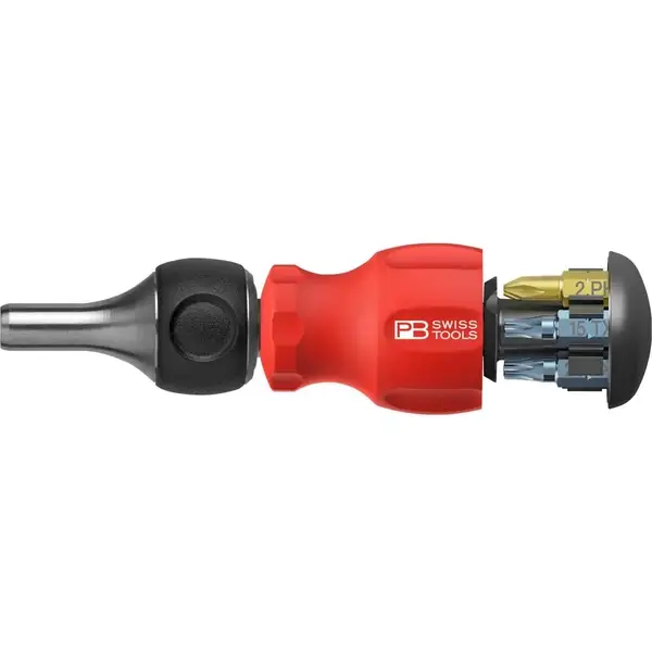 STUBBY TUA VÍT TỰ ĐỘNG CÓ ĐẢO CHIỀU VÀ 6 ĐẦU BITS PB SWISS TOOLS PB 8453.R-30