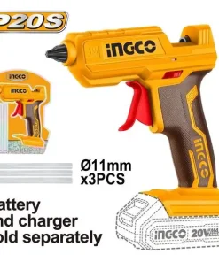 Súng Bắn Keo Dùng Pin Lithium 20V CGGLI2001 INGCO