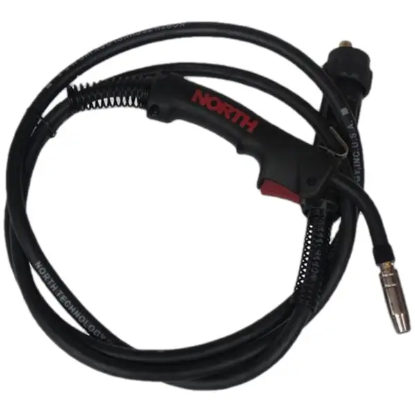 Súng hàn 15AK 5m dùng cho máy hàn - Black wolf (màu xám đen - mẫu mới 2021)