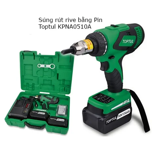 Súng rút rive bằng pin TOPTUL KPNA0510A