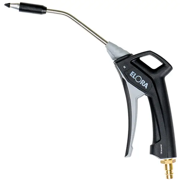 Súng xịt bụi, vòi thổi khí xì khô ELORA 5009, gắn đầu giảm thanh