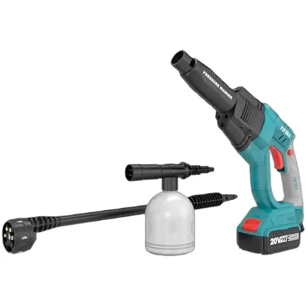 SÚNG XỊT RỬA ÁP LỰC DÙNG PIN LITHIUM-ION 20V 4.0AH TOTAL TPWLI20084