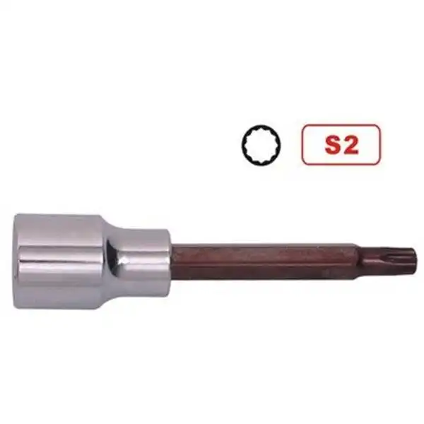 T25 x 100mm Đầu tuýp 6 góc Asaki AK-7241