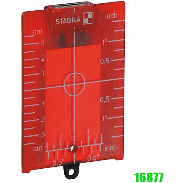 Tấm phản quang tia laser màu đỏ STABILA 16877