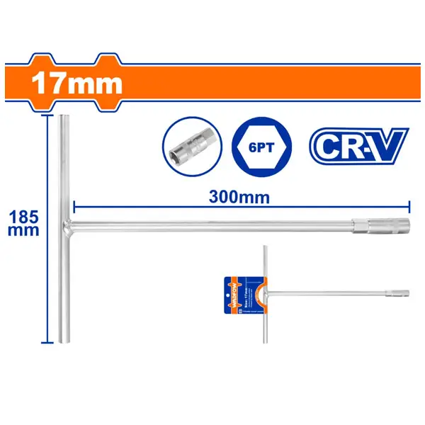 Tay vặn chữ T đầu lục giác WadFow WTH1117 17mm