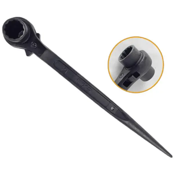 TAY VẶN ĐẦU TUÝP ĐUÔI CHUỘT INGCO HRSTW17191 17x19mm