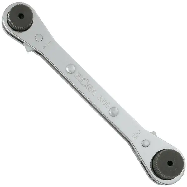 Tay vặn tự động cho mũi vít ELORA 3090, 2 đầu lục lăng có từ tính