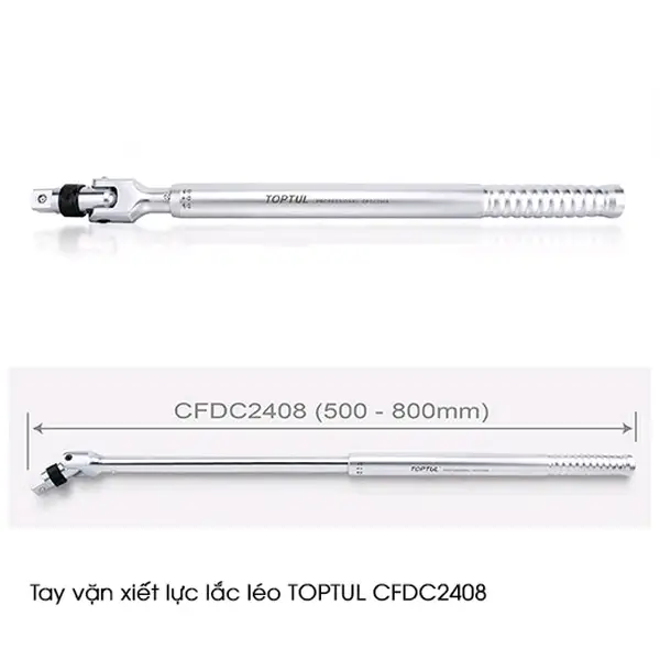 Tay vặn xiết lực lắt léo TOPTUL CFDC2408
