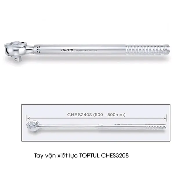 Tay vặn xiết lực TOPTUL CHES3208