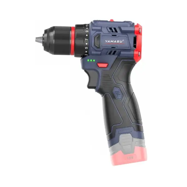 Thân máy khoan vặn vít dùng pin 16V Yamasu YMS-M16KT (Chưa Pin, Sạc)
