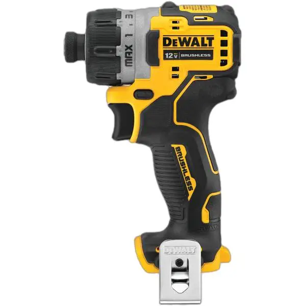 Thân máy khoan vặn vít pin Dewalt DCF601N Hex 6.35mm 8Nm 12V BL Motor
