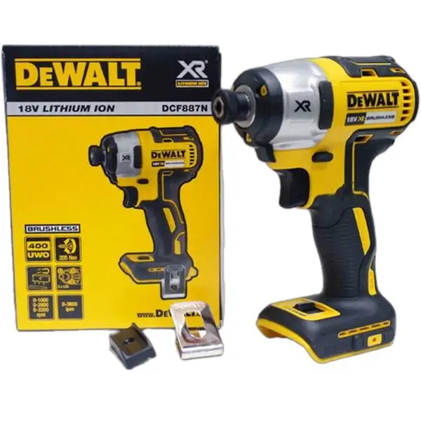 Thân máy vặn vít dùng pin Dewalt DCF887N 6.25mm 205Nm 18V BL Motor