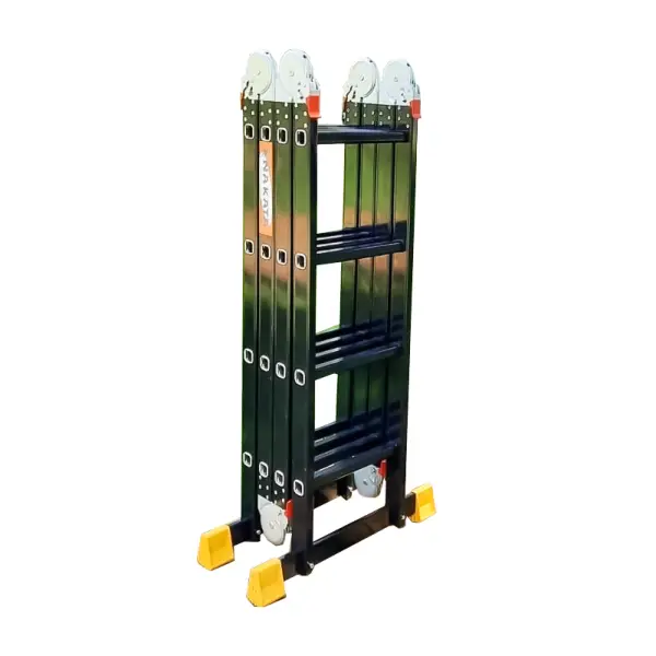 Thang gấp xếp 4 đoạn Nakata 4 bậc VN-04B (có chân ngang chống trượt)