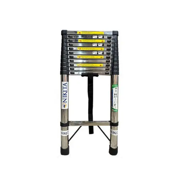 Thang inox rút đơn gấp gọn Nikita ID59