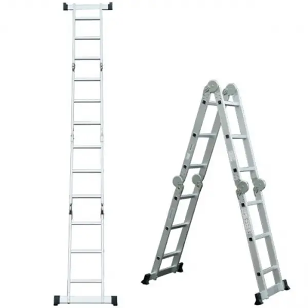 Thang nhôm gấp đa năng 4 đoạn Advindeq ADM103
