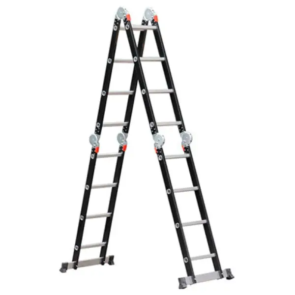 Thang nhôm gấp đa năng 4 đoạn Advindeq ADM104
