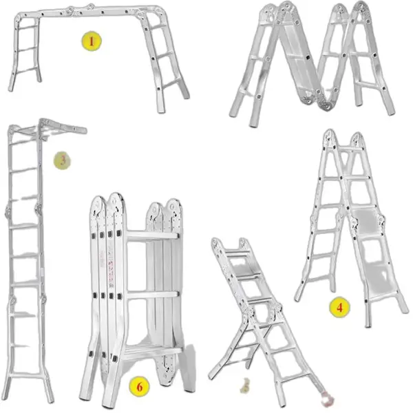 THANG NHÔM GẤP ĐA NĂNG 4 ĐOẠN SUMIKA SK 603