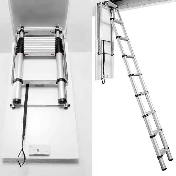 Thang nhôm gấp xếp Nikawa DLTL110