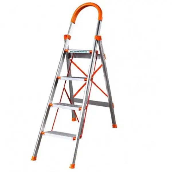 Thang nhôm ghế bản to 4 bậc Advindeq ADS-704
