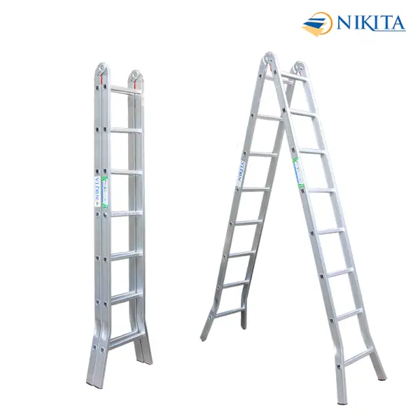 Thang nhôm khóa sập tự động Nikita Nika-25