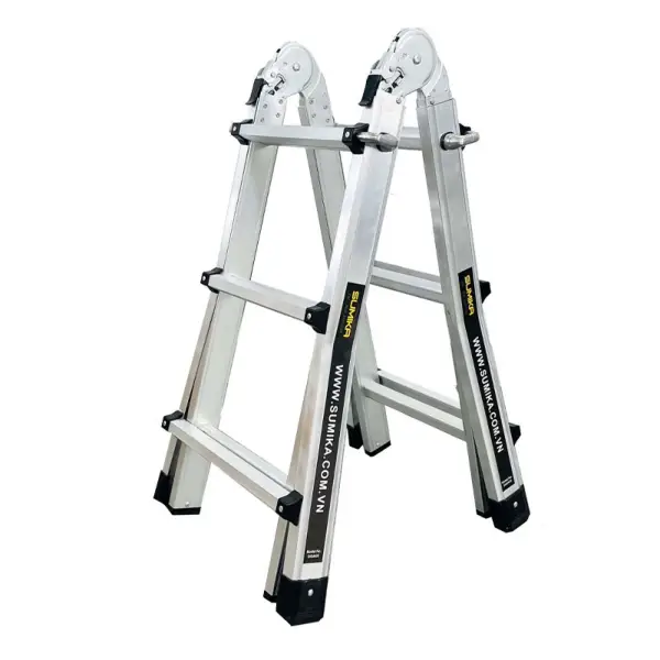 Thang nhôm rút chữ A 1.4m Sumika SKM403