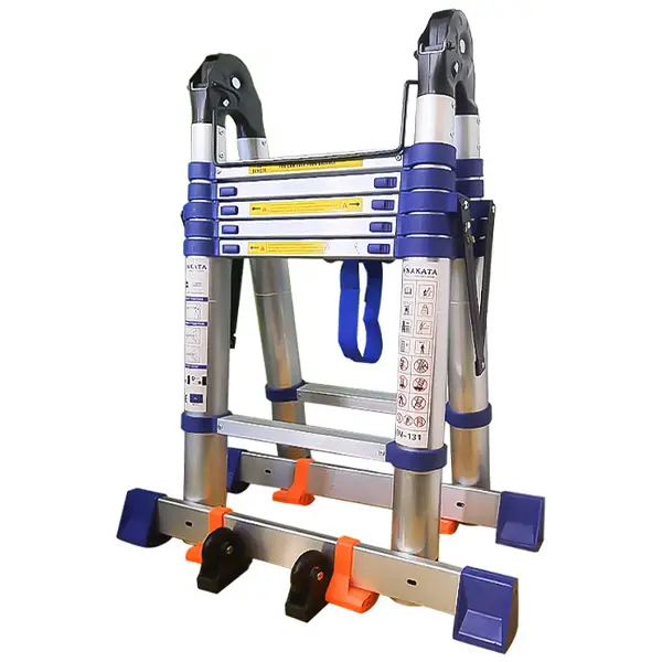 Thang nhôm rút chữ A 3.2x3.2m Nakata TYB640