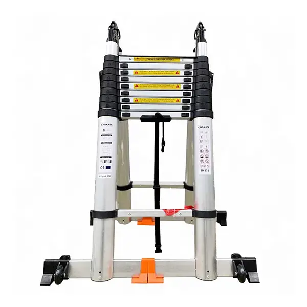 Thang nhôm rút chữ A 8.2m Nakata TY-642