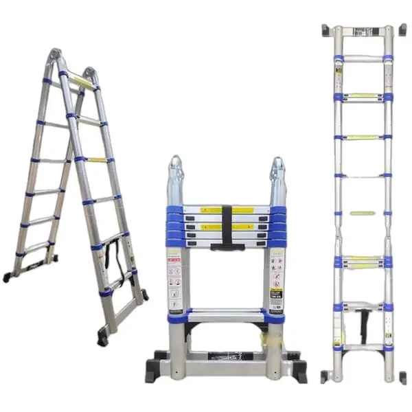 THANG NHÔM RÚT CHỮ A SUMIKA SKB380D MÀU XANH 1, 83 - 3, 8M