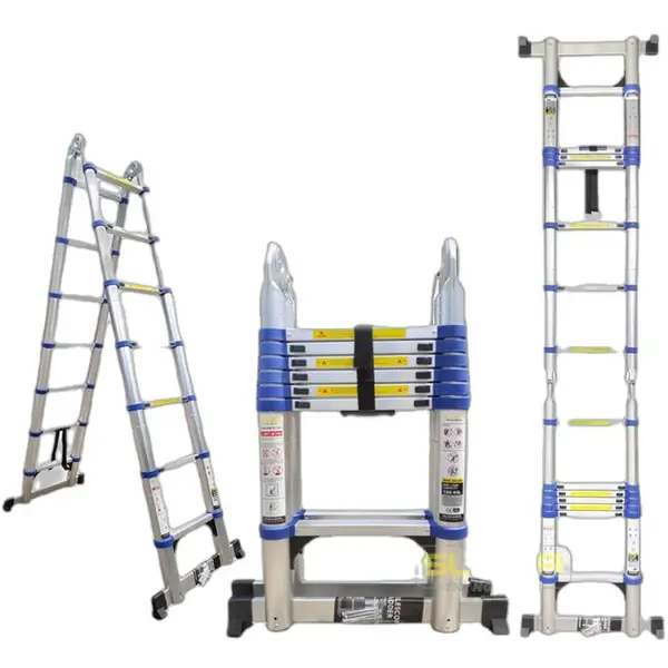 THANG NHÔM RÚT CHỮ A SUMIKA SKB440D TRẮNG XANH
