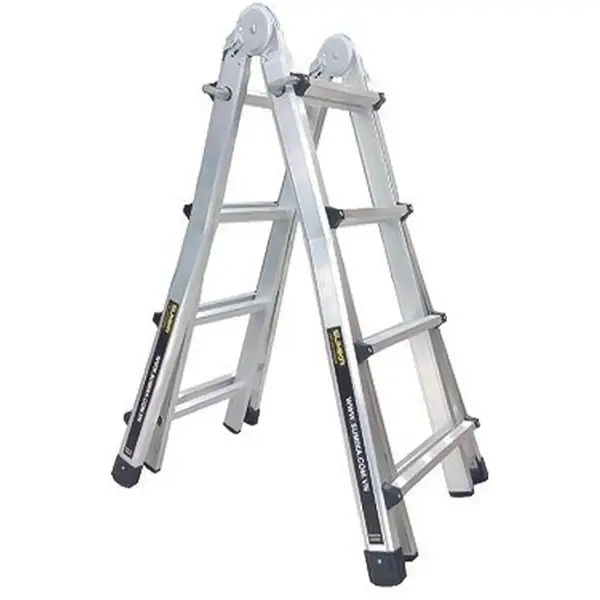 Thang nhôm rút chữ A Sumika SKM404