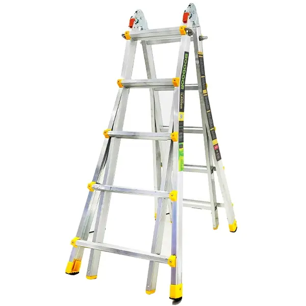 Thang nhôm rút lồng chữ A 2.5m Boodoor RL50