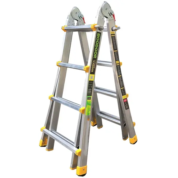 Thang nhôm rút lồng chữ A 2m Boodoor RL40