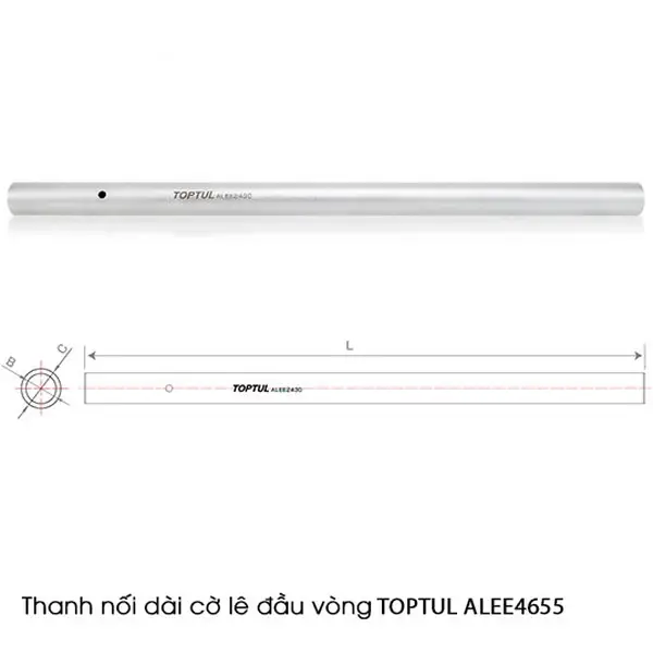 Thanh nối dài cờ lê đầu vòng TOPTUL ALEE4655