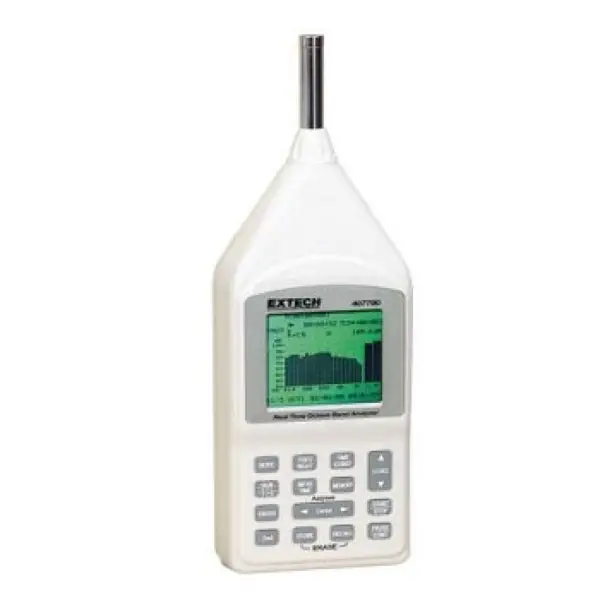 Thiết Bị Đo Âm Thanh Tích Hợp Hiển Thị Thời Gian Thực Extech 407790
