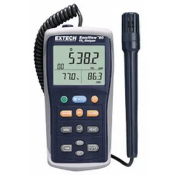 Thiết Bị Đo Khí CO2, Nhiệt Độ, Độ Ẩm Extech EA80
