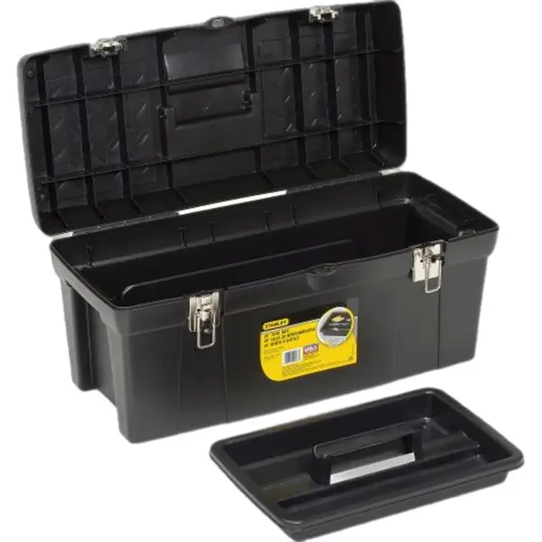THÙNG ĐỰNG ĐỒ NGHỀ 24 inch KHÓA KIM LOẠI STANLEY STST24113