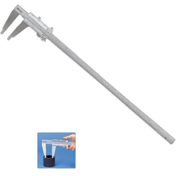 Thước cặp cơ 0 (0.5 inch )~24 inch 0.001 inch 0 (20)~600mm 0.02mm 160-153 Mitutoyo