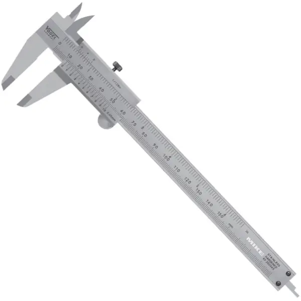 Thước cặp cơ 150mm 201033, vít cố định, ngàm 40x16mm