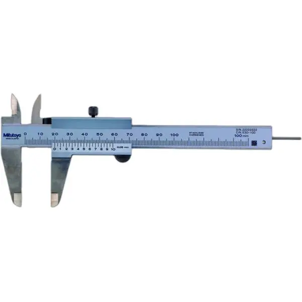 Thước cặp cơ khí 0-100mm 0.05mm 530-100 Mitutoyo