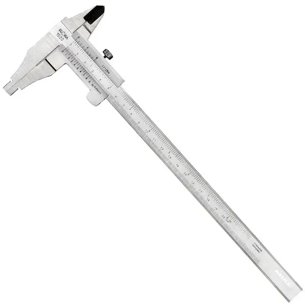Thước cặp cơ ngàm kẹp đôi ELORA 1520, bằng thép không gỉ