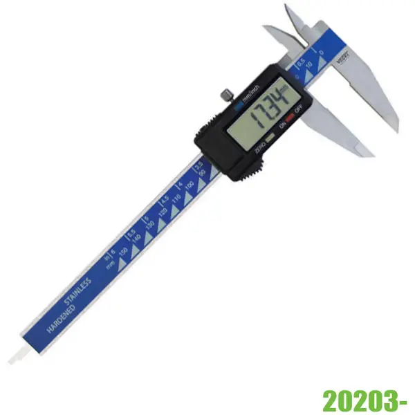 Thước cặp tay trái, điện tử hiển thị LCD Vogel Germany 20203