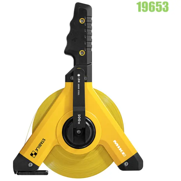 Thước cuộn 100m STABILA 19653, sợi thép phủ nilon, LBM 1000