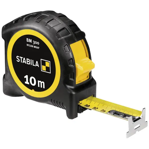 Thước cuộn 10m BM 300 phủ nilon, STABILA 1984x