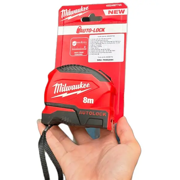 THƯỚC CUỘN 8M AUTOLOCK MILWAUKEE 4932498774A