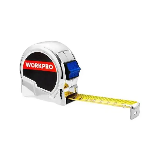 Thước cuộn mạ crom 8Mx25mm Workpro WP261012