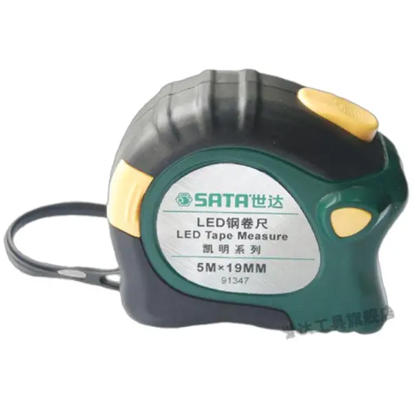 THƯỚC CUỐN THÉP CÓ ĐÈN LED 5.0M-91347