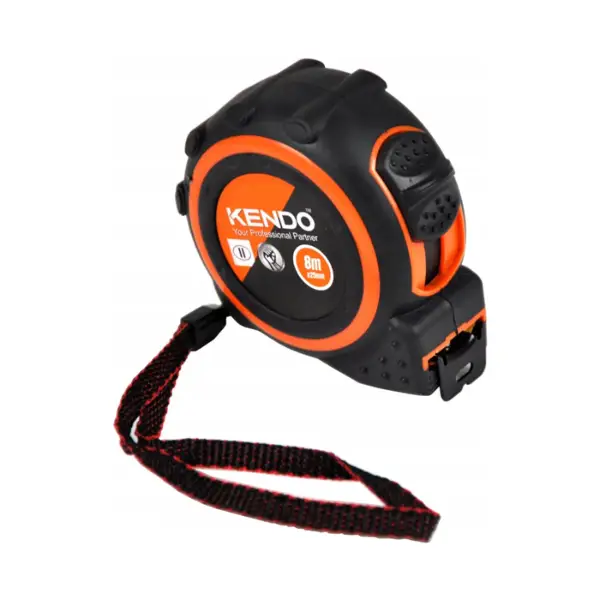 Thước cuộn thép hệ mét Kendo 35033 8mx25mm