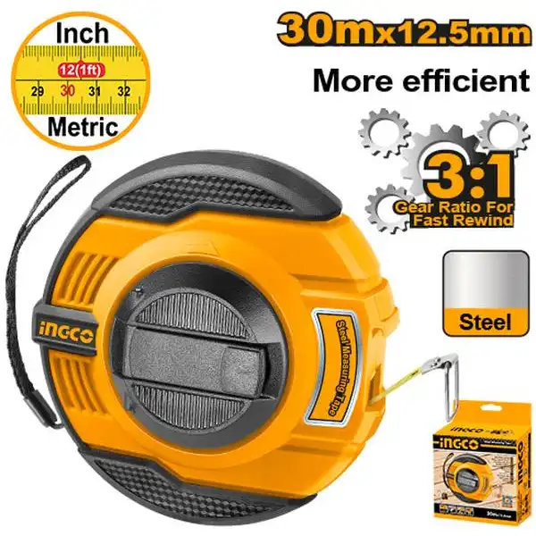 Thước Cuốn Thép HSMT8430 INGCO